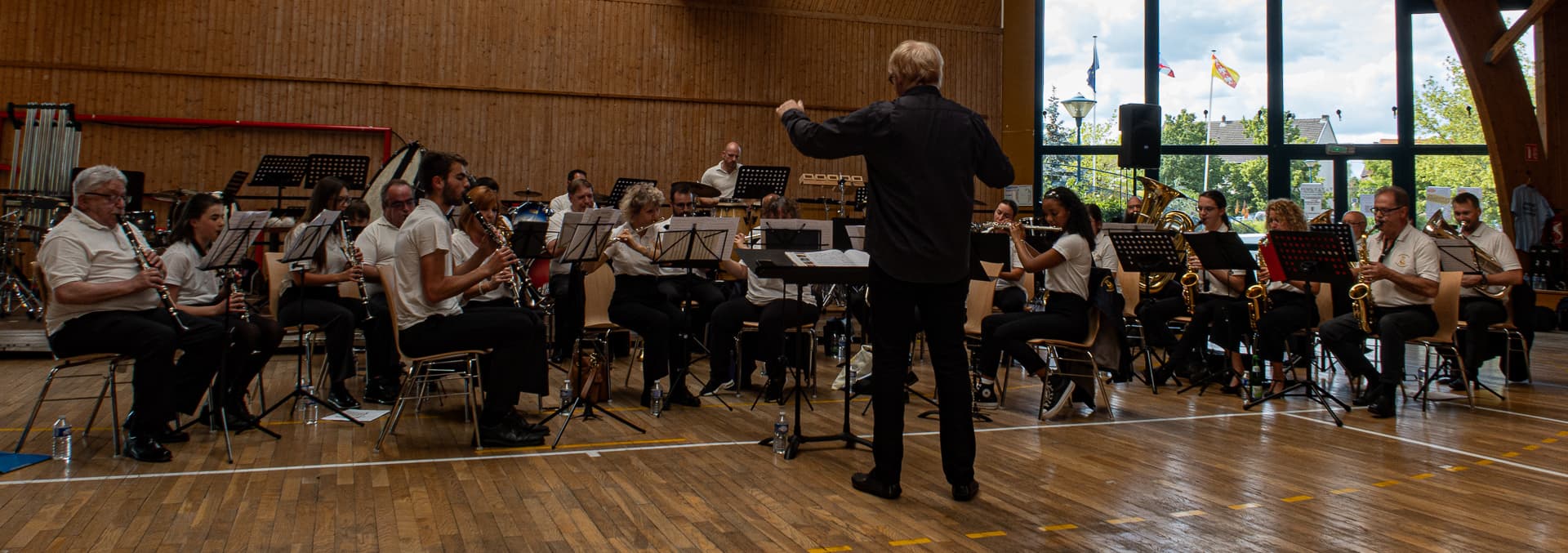 L'orchestre en répétition