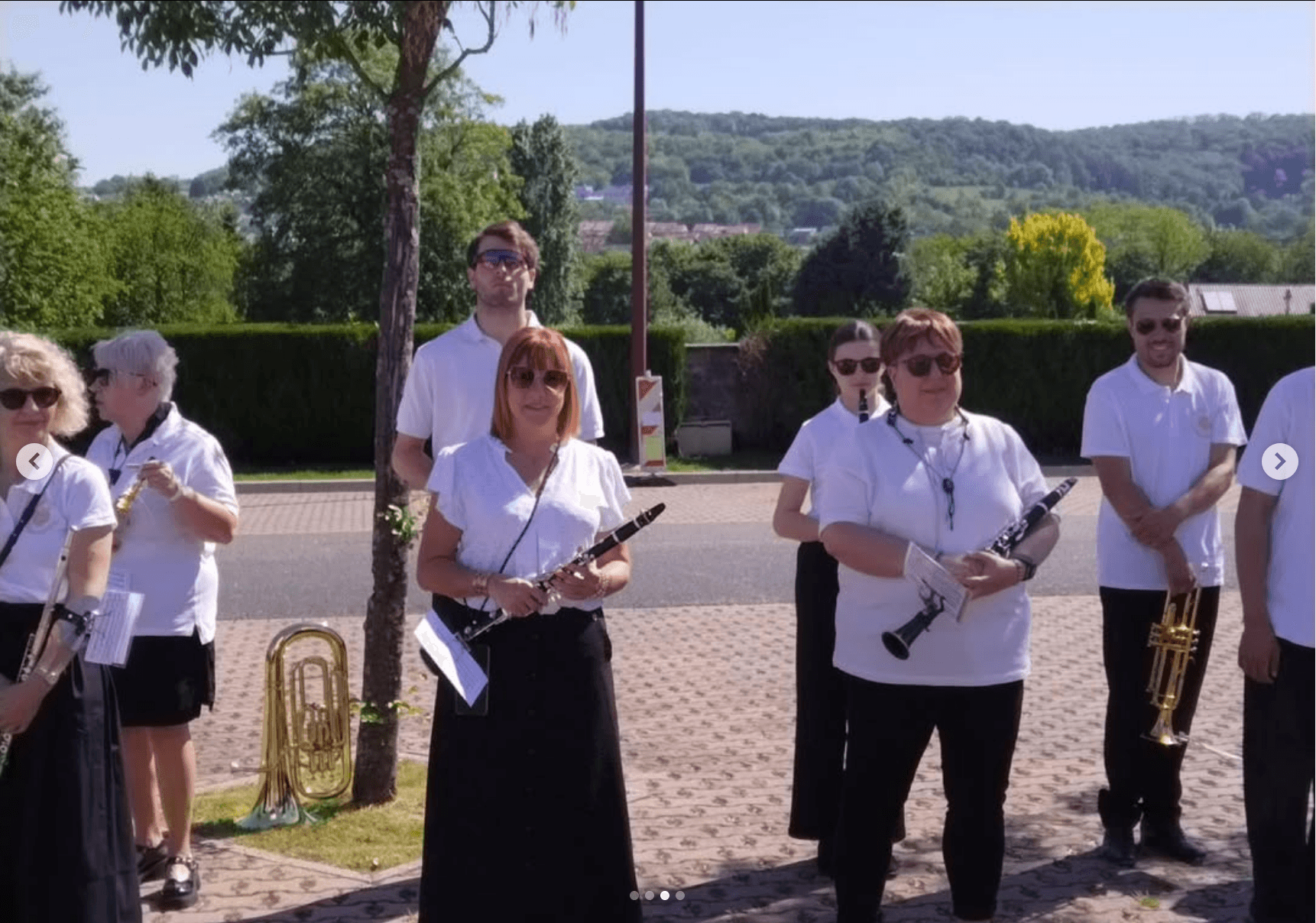 MMG-Musiker – Kommandoübergabe der Feuerwehr
